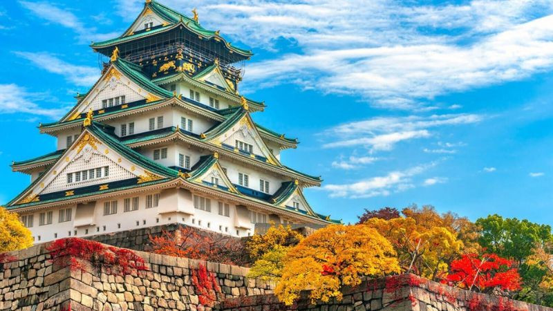 Khám phá lâu đài Osaka - Biểu tượng của Nhật Bản